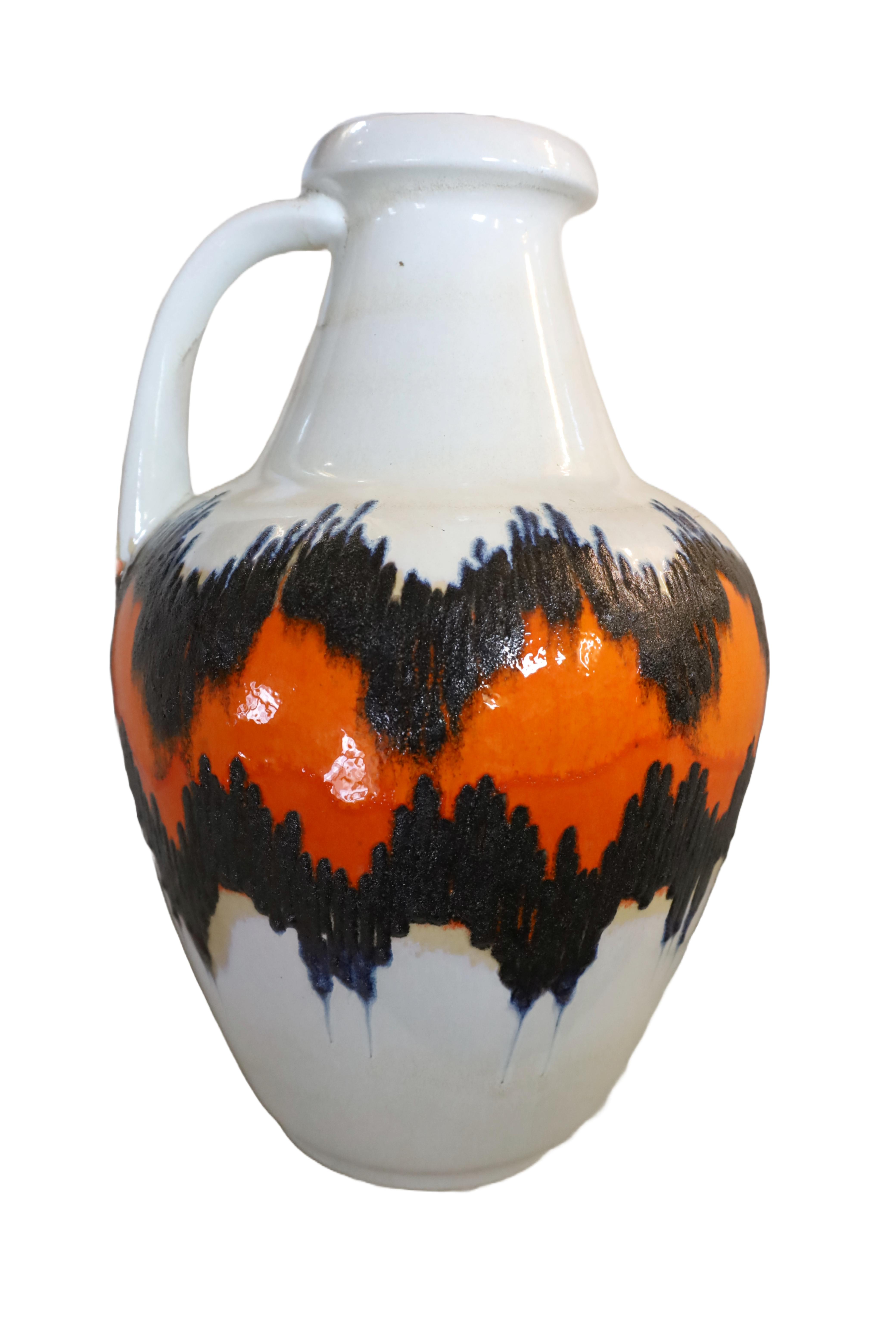 West Germany Fat Lava Vase