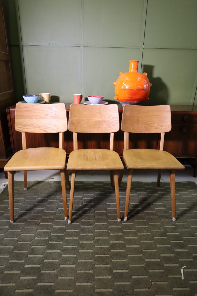 Horgenglarus chairs made of oak - 60s - 1/6 pcs.