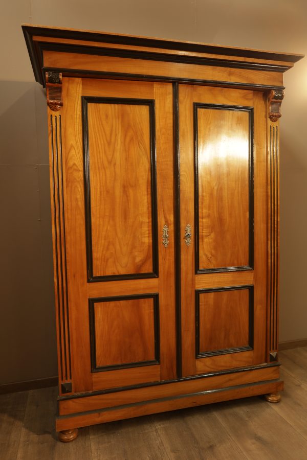 Antique Biedermeier wardrobe