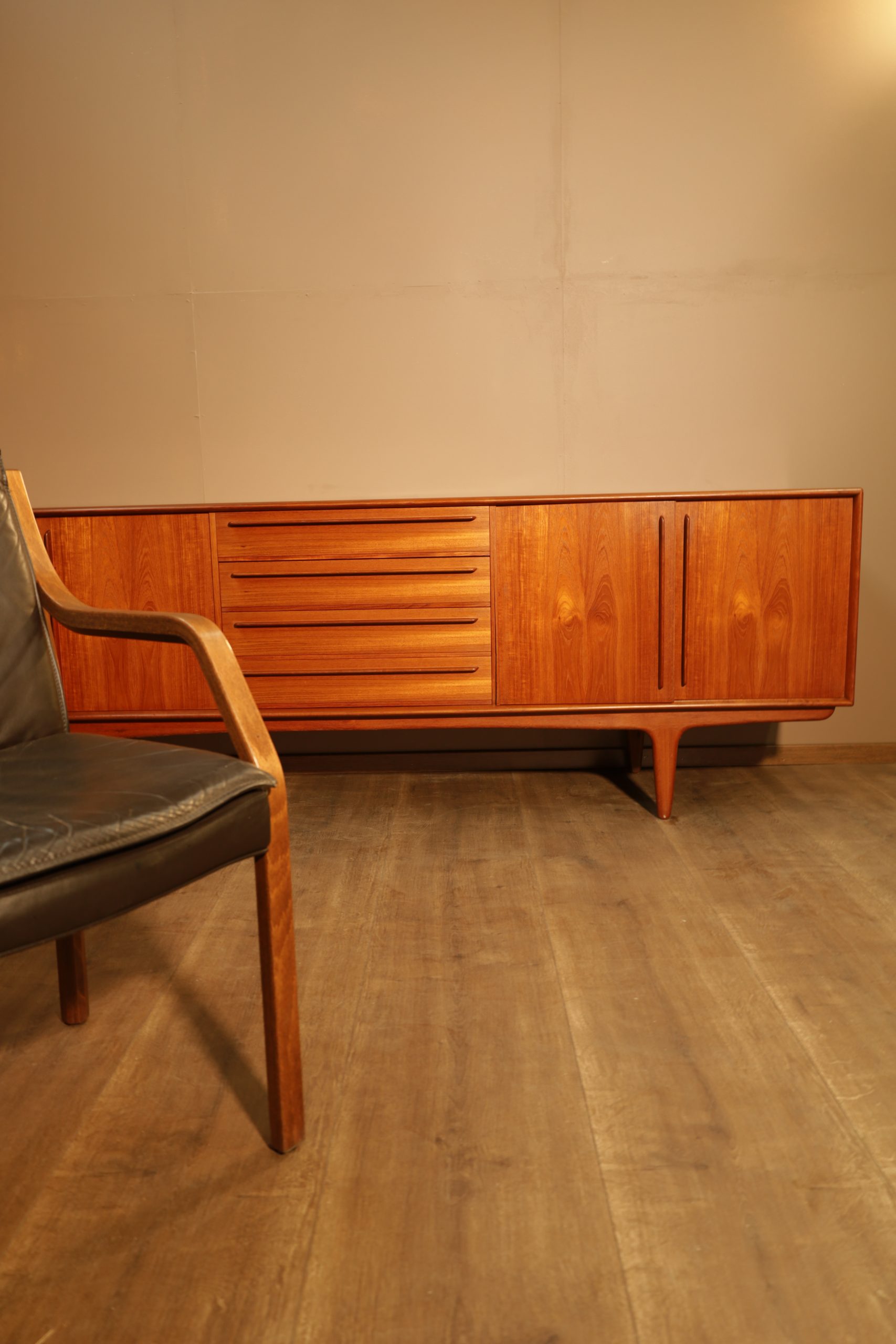 Teak Sideboard Renato Manzoni - Mid Century (60er)