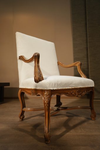 Chaise à accoudoirs Art Nouveau