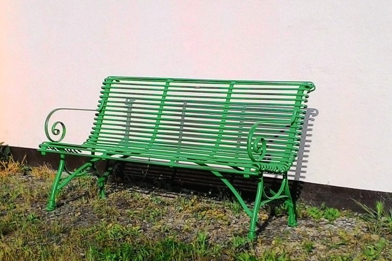 3-Sitzer-Bank – Neu gefertigt im Stil des 19. Jahrhunderts