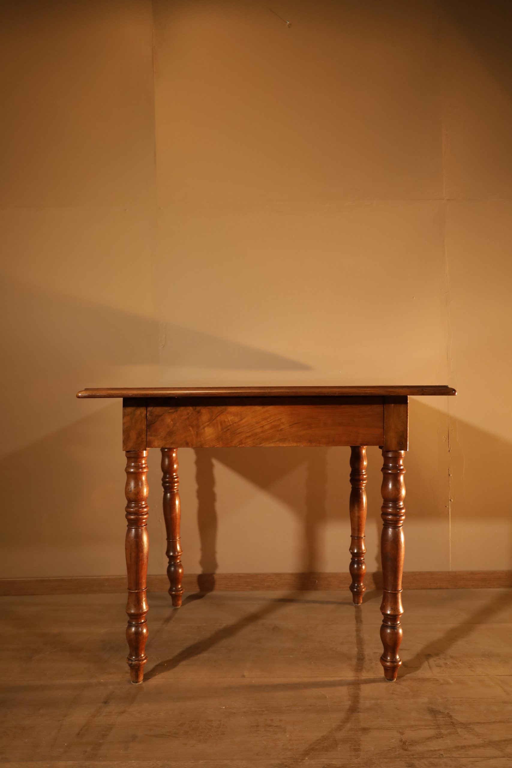 Small walnut table