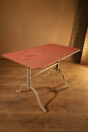 Rare table de jardin pliante - années 40/60