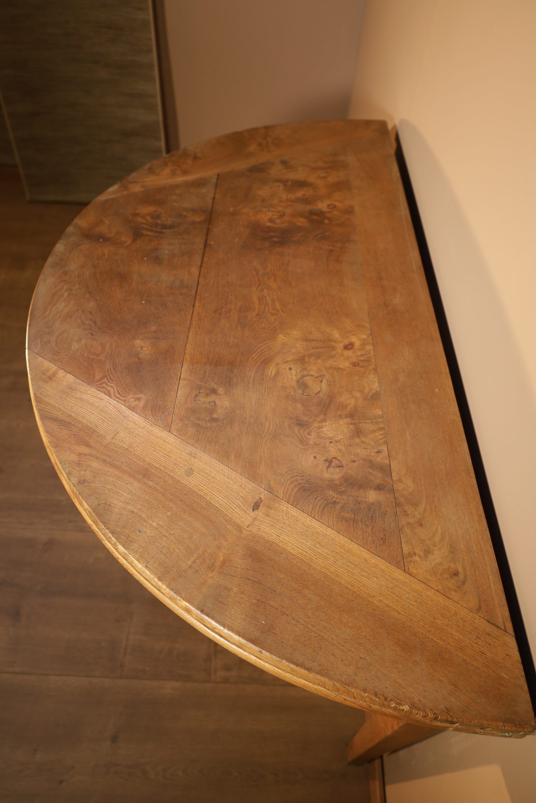 Half-moon table - 19th century - oak