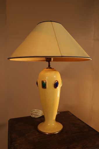 Small French lamp from Longwy