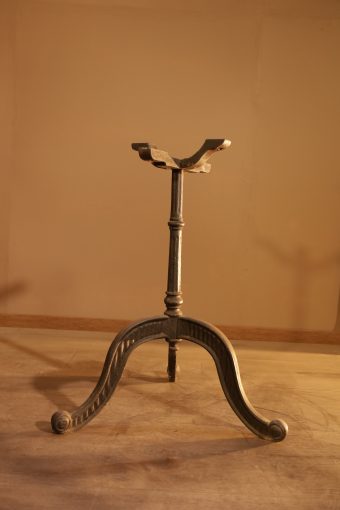 Art Nouveau cast iron base