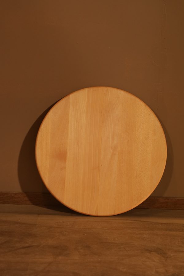 Round beech table top