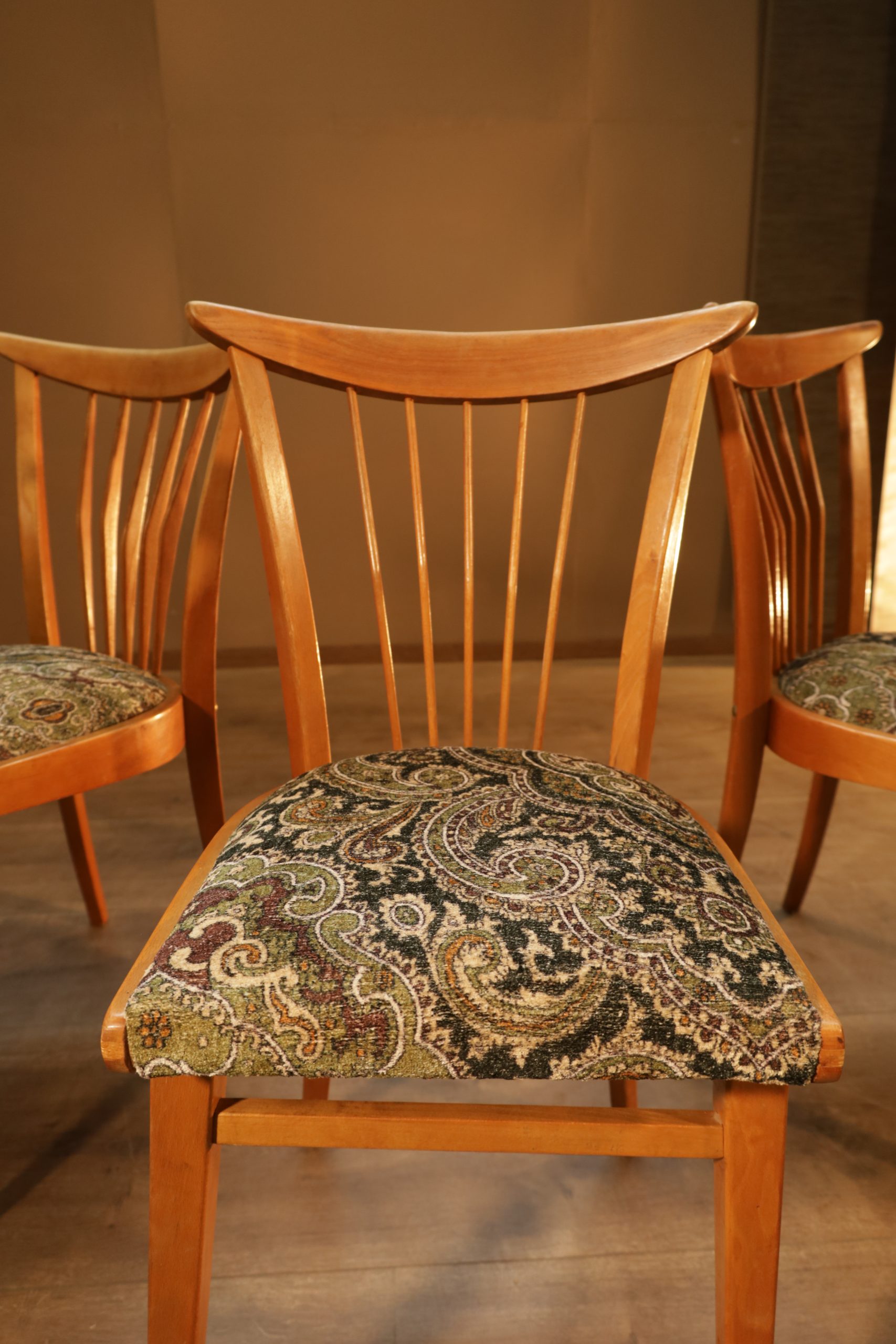 Mid Century chairs - restored - 1/3 pcs