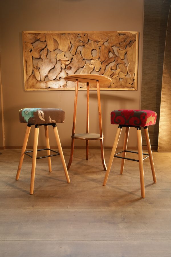 Bar stools restored
