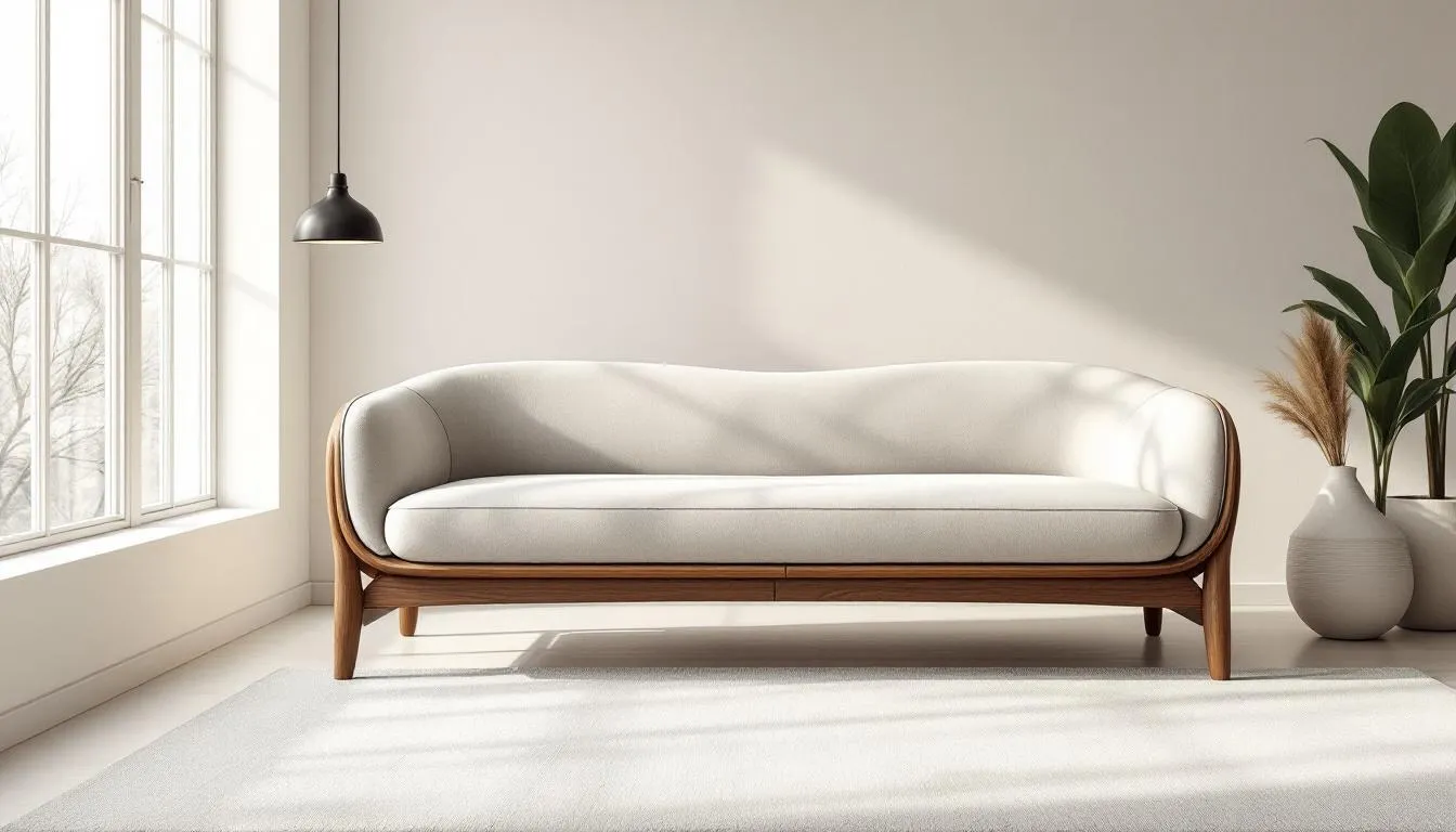 Ein stilvolles Mid Century Modern Möbelstück, das den typischen Designstil zeigt.