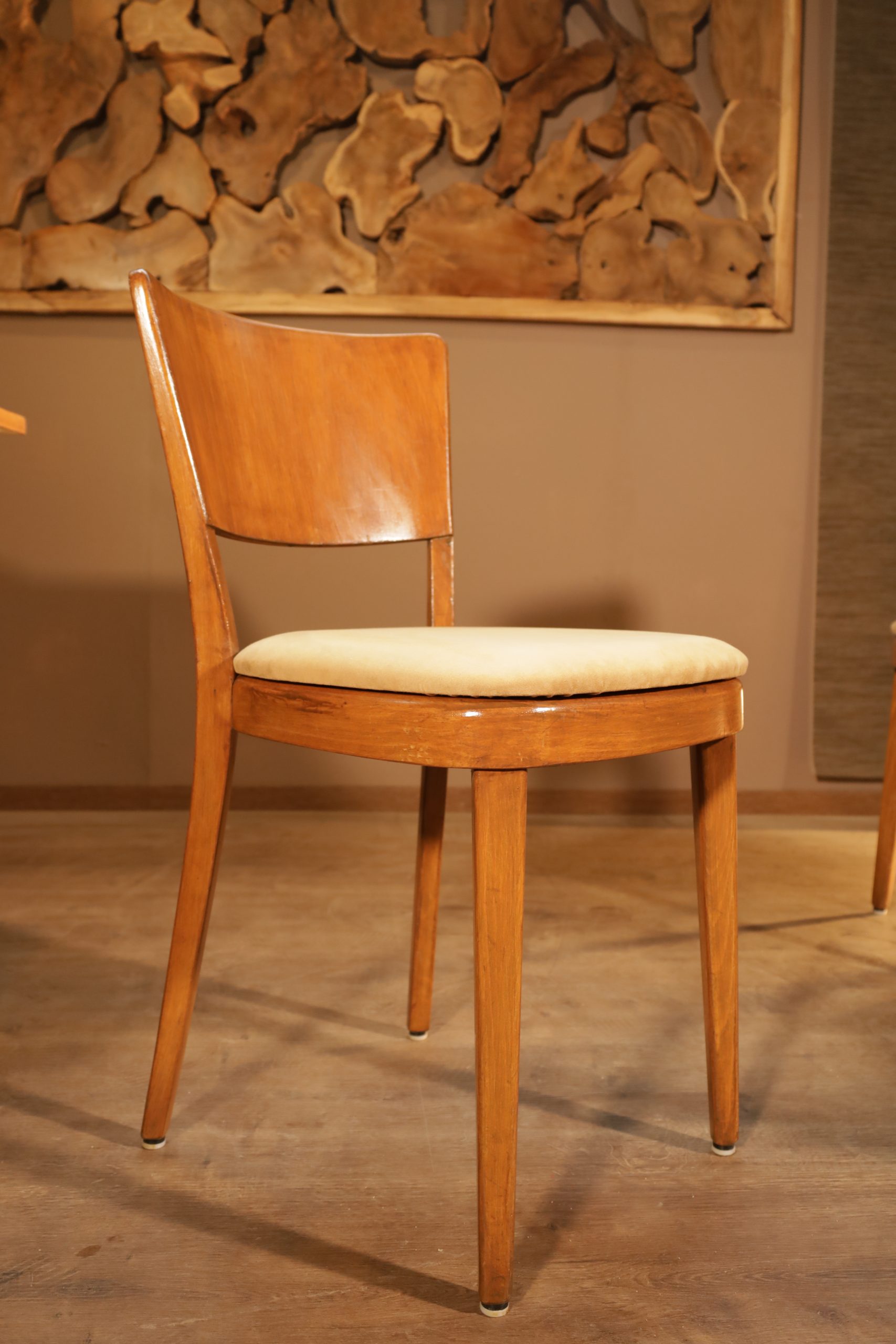Swiss dining room chairs Mid Century