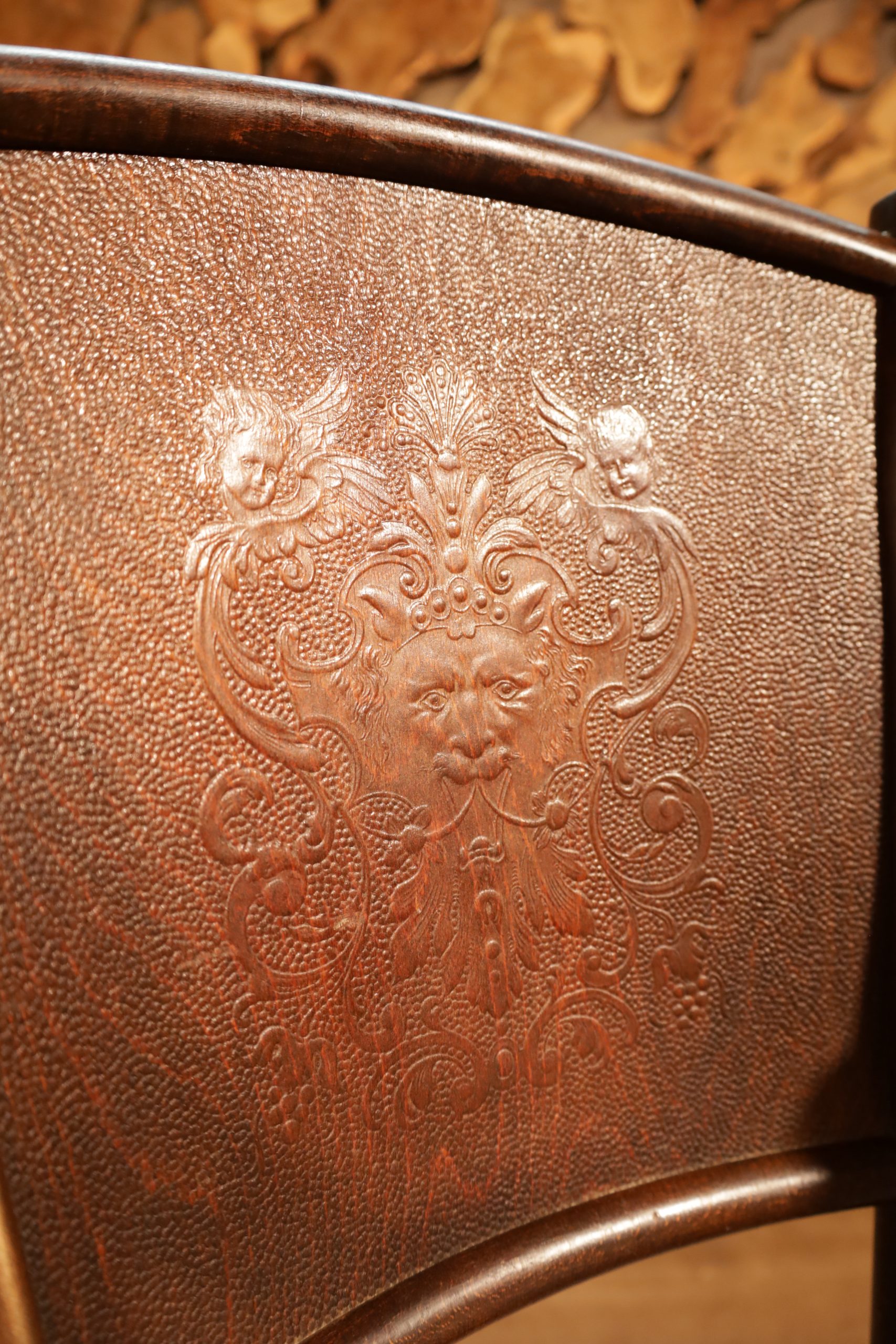 Art Nouveau armchair