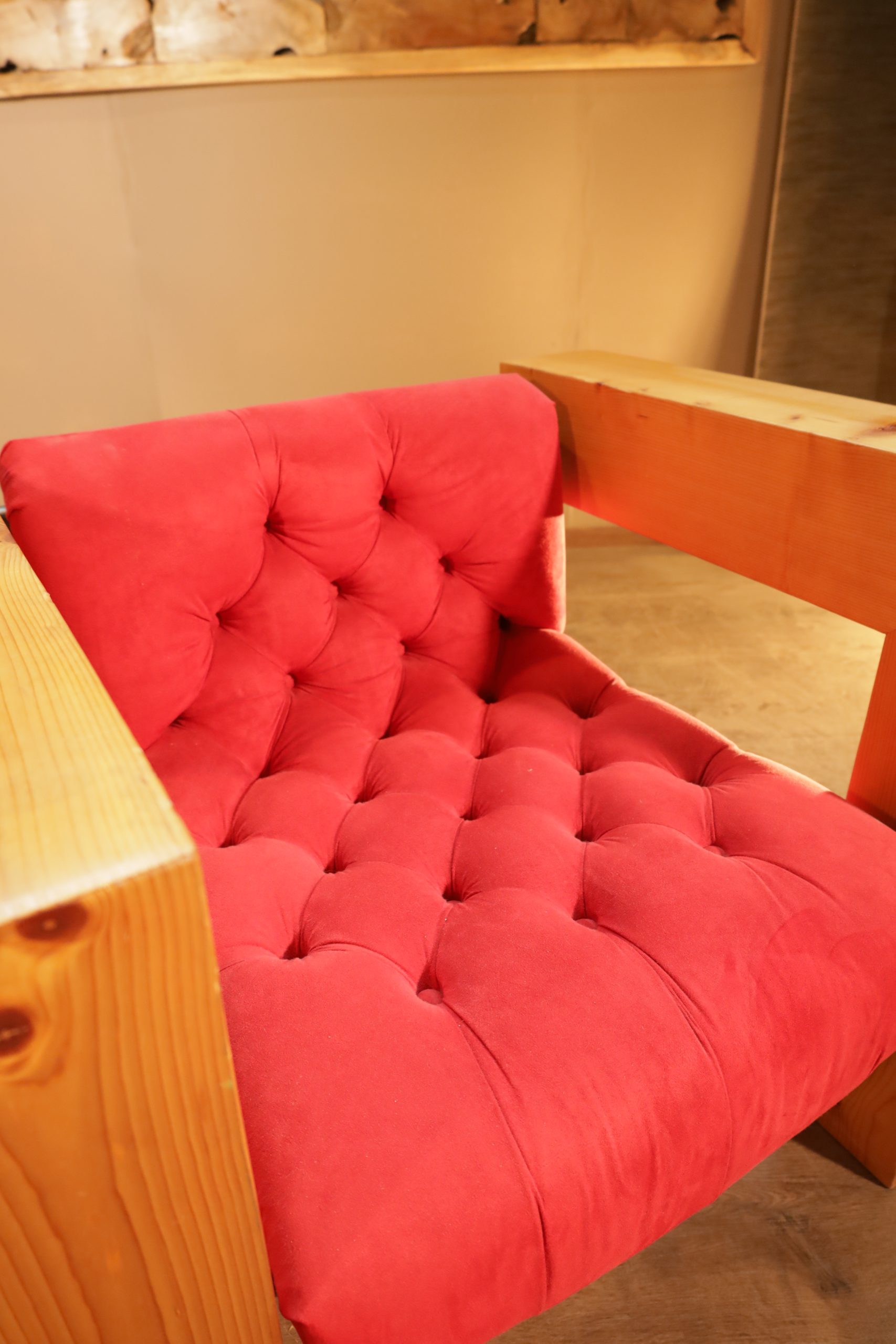 Massiver Schweizer Brutalismus Sessel