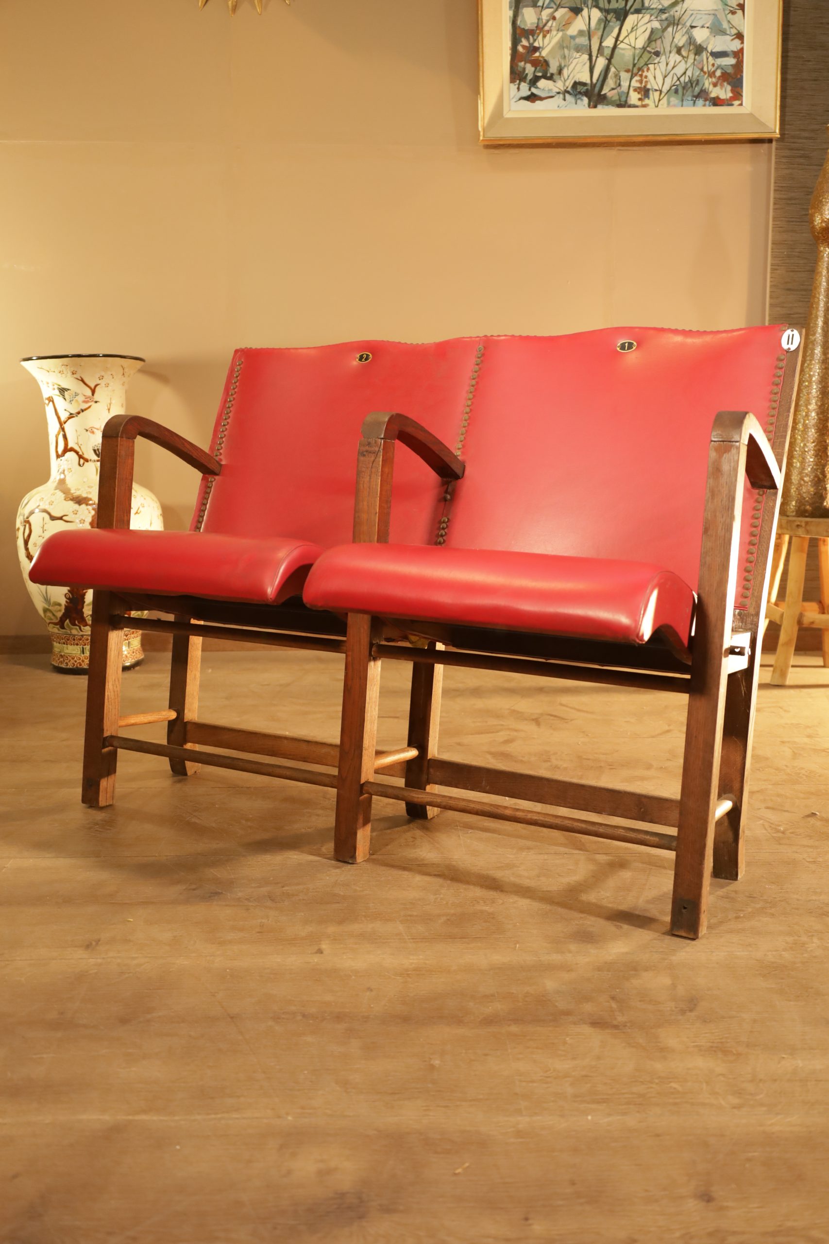 Doppelsitz – klappbare Theater- oder Kinostühle